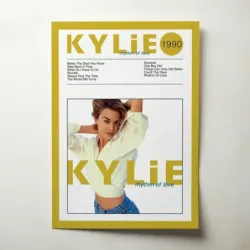Kylie Minogue – Rhythm Of Love Fine Art Album Poster