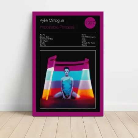 Kylie Minogue – Impossible Princess Fine Art Album Poster