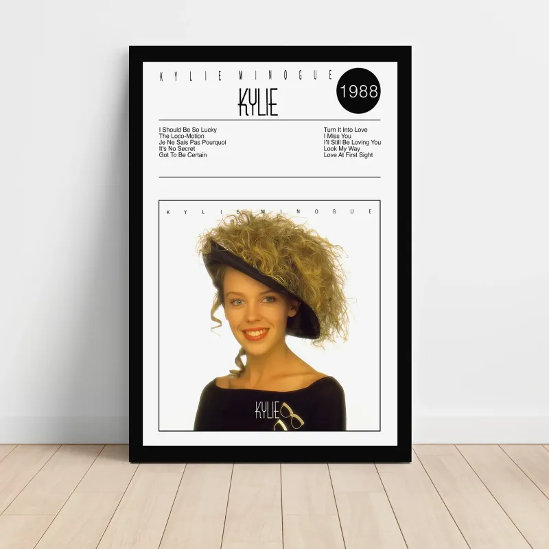 Kylie Minogue – Kylie Fine Art Album Poster