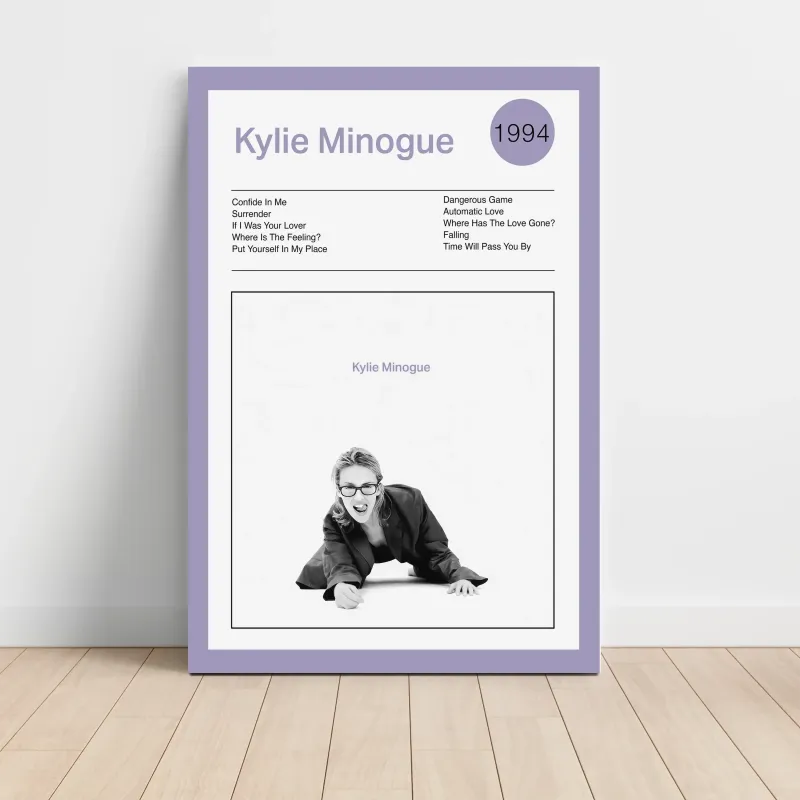 Kylie Minogue – Kylie Minogue Fine Art Album Poster
