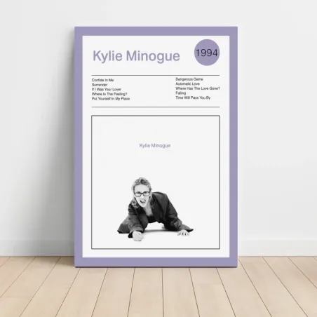 Kylie Minogue – Kylie Minogue Fine Art Album Poster