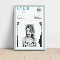 Kylie Minogue – Let's Get To It Fine Art Album Poster