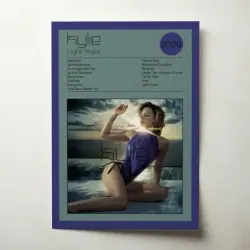 Kylie Minogue – Light Years Fine Art Album Poster