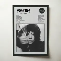 Lady Gaga – Mayhem Fine Art Album Poster