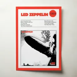 Led Zeppelin – Led Zeppelin Fine Art Album Poster