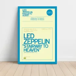 Led Zeppelin – Stairway To Heaven Fine Art Album Poster