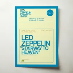 Led Zeppelin – Stairway To Heaven Fine Art Album Poster