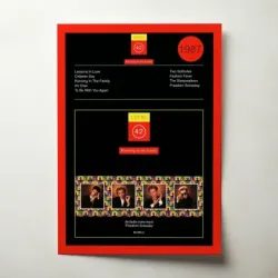 Level 42 – Running In The Family Fine Art Album Poster