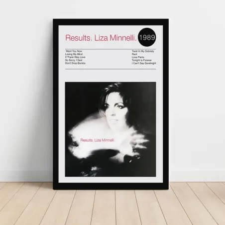 Liza Minnelli – Results Fine Art Album Poster