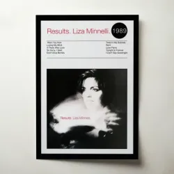 Liza Minnelli – Results Fine Art Album Poster