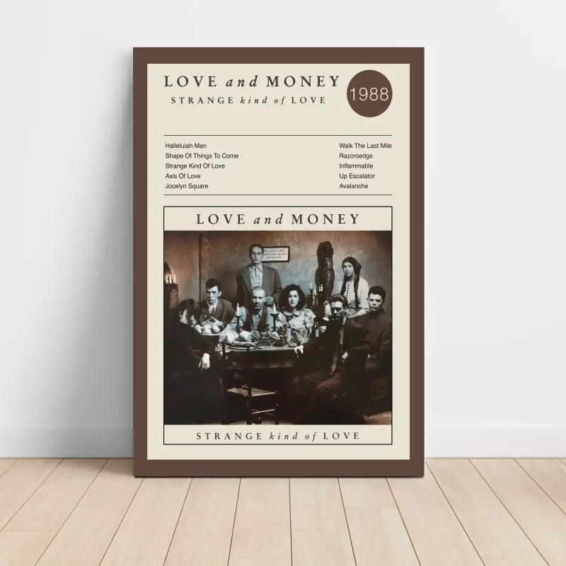 Love And Money – Strange Kind Of Love Fine Art Album Poster