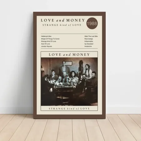 Love And Money – Strange Kind Of Love Fine Art Album Poster