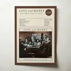 Love And Money – Strange Kind Of Love Fine Art Album Poster