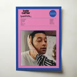 Loyle Carner – Hopefully! Fine Art Album Poster