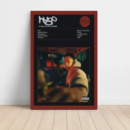 Loyle Carner – Hugo Fine Art Album Poster
