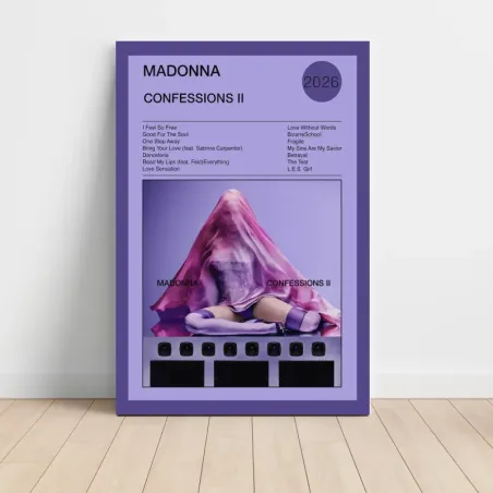 Madonna – Confessions II Fine Art Album Poster