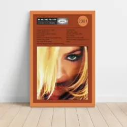 Madonna – GHV2 (Greatest Hits Volume 2) Fine Art Album Poster