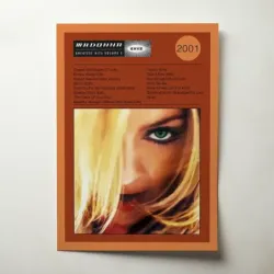Madonna – GHV2 (Greatest Hits Volume 2) Fine Art Album Poster