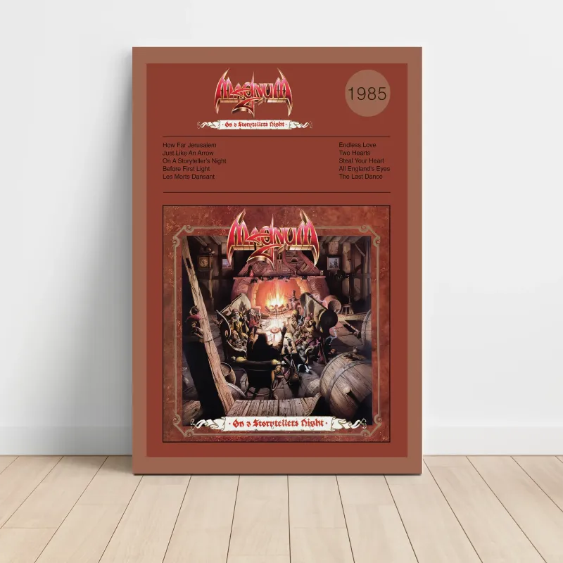 Magnum – On A Storyteller's Night Fine Art Album Poster