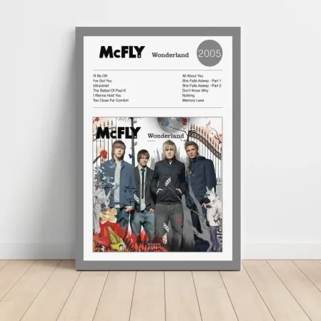 McFly – Wonderland Fine Art Album Poster