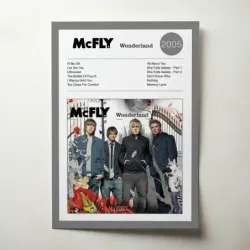 McFly – Wonderland Fine Art Album Poster
