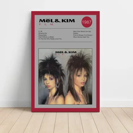 Mel & Kim – F.L.M. Fine Art Album Poster