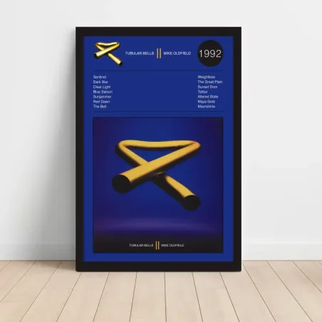 Mike Oldfield – Tubular Bells II Fine Art Album Poster