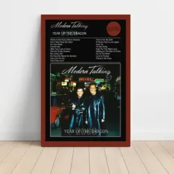 Modern Talking – 2000 - Year Of The Dragon Fine Art Album Poster