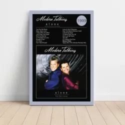 Modern Talking – Alone - The 8th Album Fine Art Album Poster