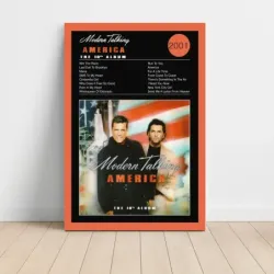 Modern Talking – America - The 10th Album Fine Art Album Poster