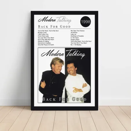 Modern Talking – Back For Good (The 7th Album) Fine Art Album Poster