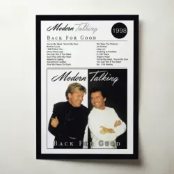 Modern Talking – Back For Good (The 7th Album) Fine Art Album Poster