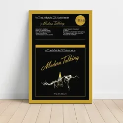 Modern Talking – In The Middle Of Nowhere - The 4th Album Fine Art Album Poster