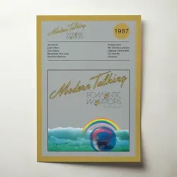 Modern Talking – Romantic Warriors - The 5th Album Fine Art Album Poster