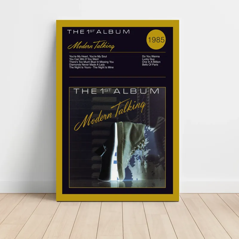 Modern Talking – The 1st Album Fine Art Album Poster