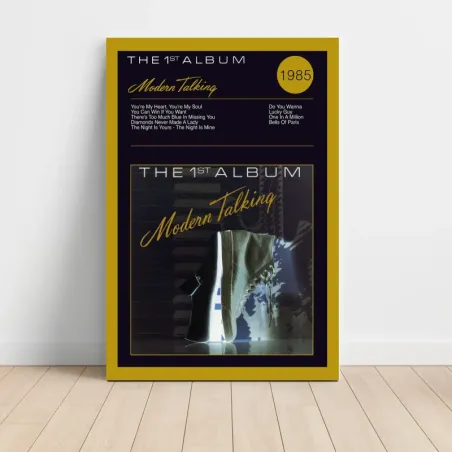 Modern Talking – The 1st Album Fine Art Album Poster