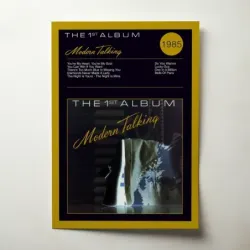 Modern Talking – The 1st Album Fine Art Album Poster