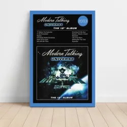 Modern Talking – Universe - The 12th Album Fine Art Album Poster