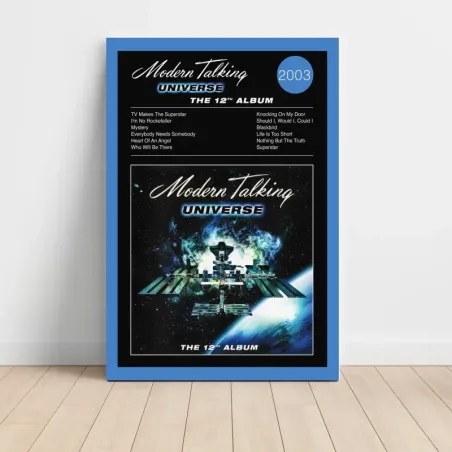 Modern Talking – Universe - The 12th Album Fine Art Album Poster