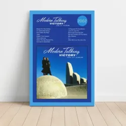 Modern Talking – Victory - The 11th Album Fine Art Album Poster