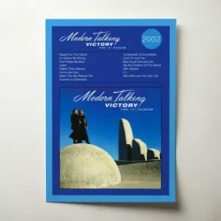 Modern Talking – Victory - The 11th Album Fine Art Album Poster
