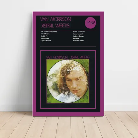 Van Morrison – Astral Weeks Fine Art Album Poster
