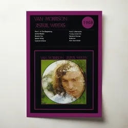 Van Morrison – Astral Weeks Fine Art Album Poster
