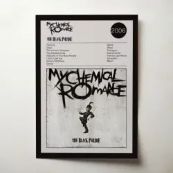 My Chemical Romance – The Black Parade Fine Art Album Poster