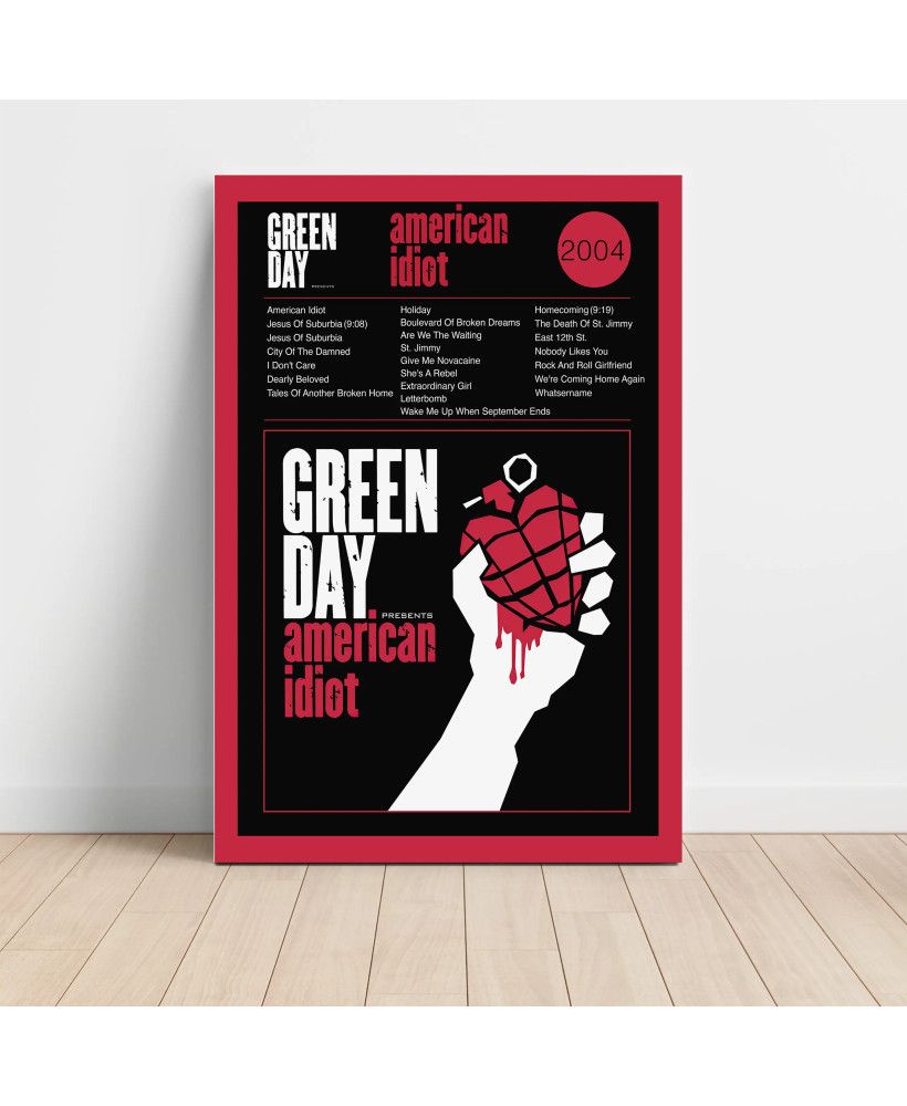 Green Day – American Idiot Fine Art Album Poster