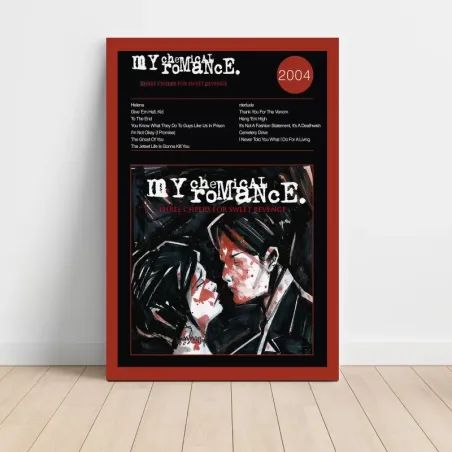 My Chemical Romance – Three Cheers For Sweet Revenge Fine Art Album Poster