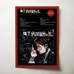 My Chemical Romance – Three Cheers For Sweet Revenge Fine Art Album Poster