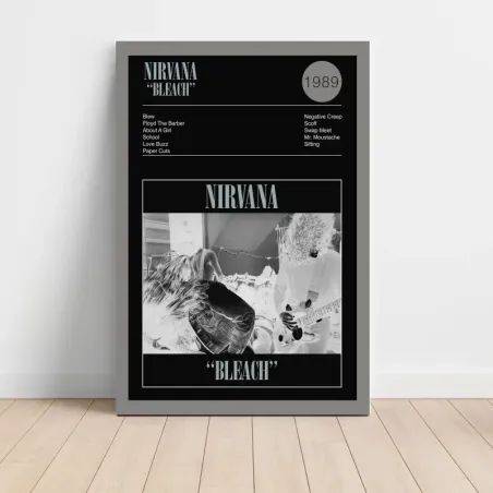 Nirvana – Bleach Fine Art Album Poster