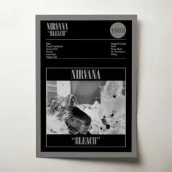 Nirvana – Bleach Fine Art Album Poster