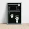 Orchestral Manoeuvres In The Dark – The Best Of OMD Fine Art Album Poster (Design 1)